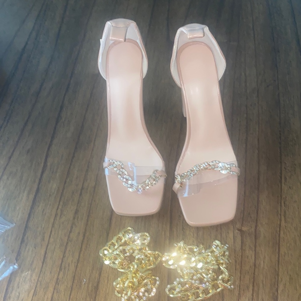 Woman’s Square Heels